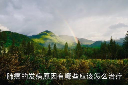  肺癌的發病原因有哪些應該怎么治療