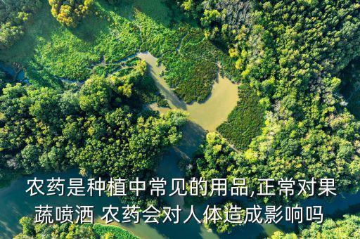 農(nóng)藥是種植中常見(jiàn)的用品,正常對(duì)果蔬噴灑 農(nóng)藥會(huì)對(duì)人體造成影響嗎