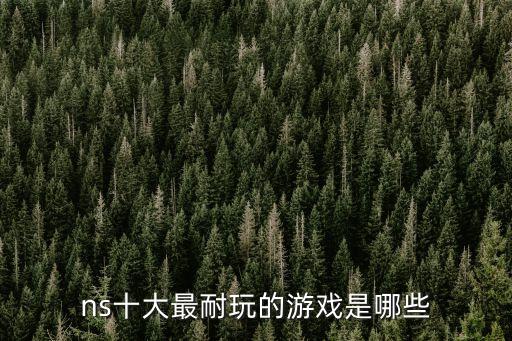 ns十大最耐玩的游戲是哪些