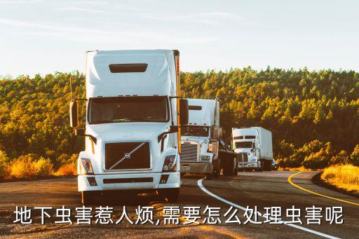 地下蟲害惹人煩,需要怎么處理蟲害呢