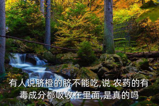 橙子什么農藥不能打,橙子打農藥多嗎