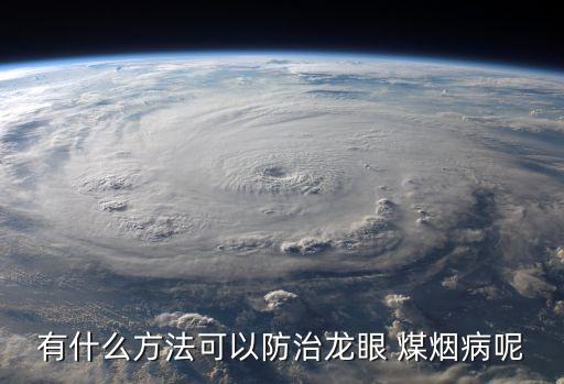 有什么方法可以防治龍眼 煤煙病呢