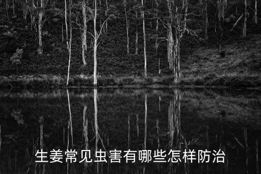 生姜常見蟲害有哪些怎樣防治