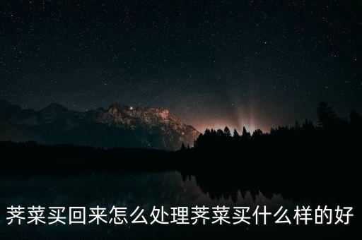 芥菜施什么農藥好,芥菜打什么農藥