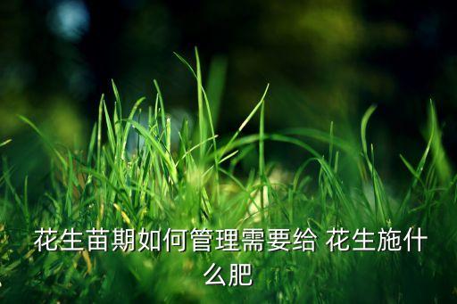 早期花生宜噴什么農(nóng)藥