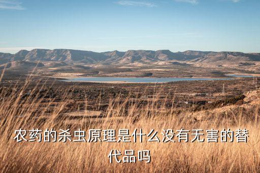 農藥的殺蟲原理是什么沒有無害的替代品嗎