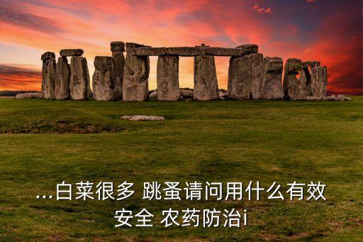 跳蚤可以用什么農藥代替,什么農藥殺跳蚤效果好