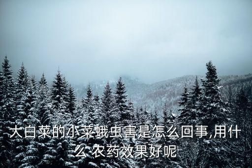 尖臉蛾用什么農藥,小葉蛾打什么農藥