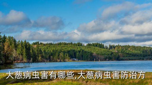 大蔥病蟲害有哪些,大蔥病蟲害防治方