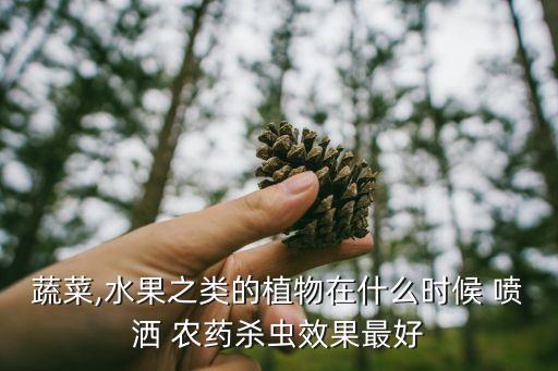 什么時(shí)間噴灑農(nóng)藥好,噴灑農(nóng)藥的工具叫什么